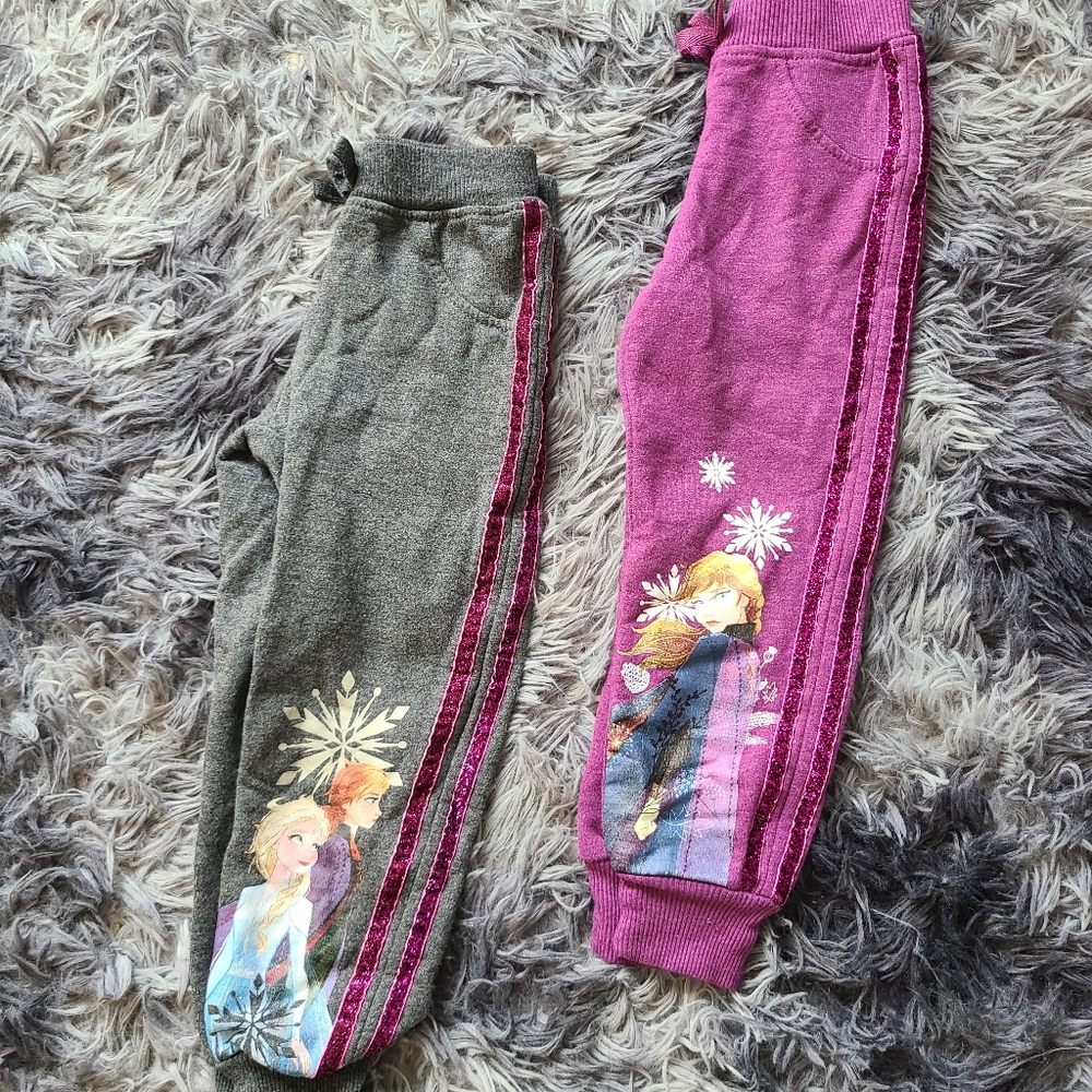 Disney Frozen 2 Toddler Girl Fleece Sweatpants